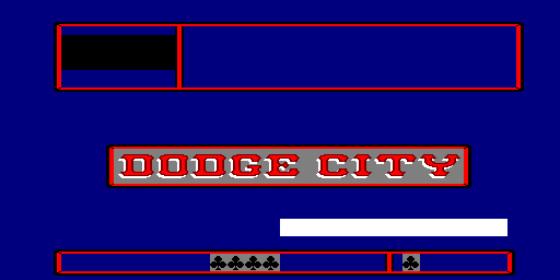 Dodge City Title Screen